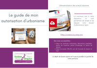 Guide de l’urbanisme VERSION NUMERIQUE – COLONZELLE