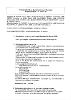 Procès Verbal – Conseil Municipal (21-03-26)